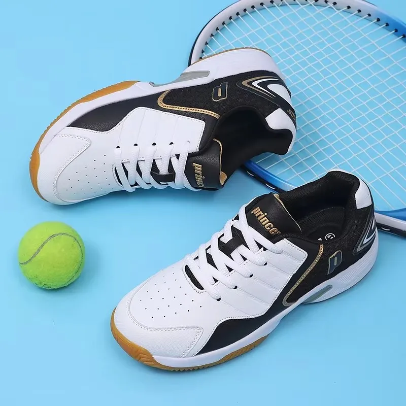 Women'S Shoes Volleyball - Professional Men Women Leather Badminton shoes