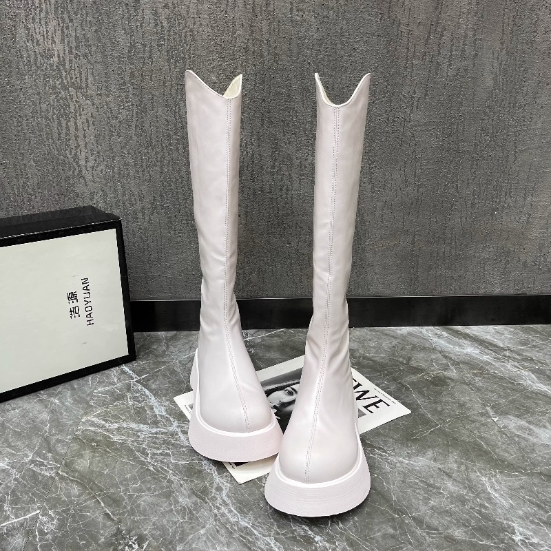 Women'S Shoes For Fall - Women's New Simple Solid Color Platform