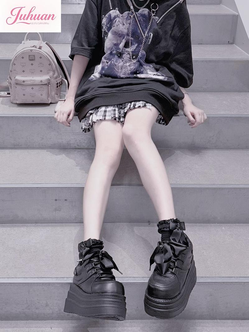 Women'S Shoes Y2K - Fashion Original Subculture Japanese Y2k Thick-soled