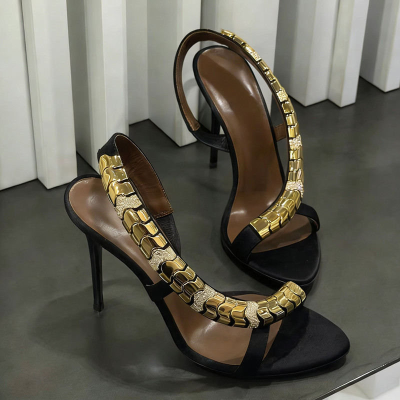 Luxury Rhinestones Sequined Sa - Rhinestone Sandal Women recension och pris
