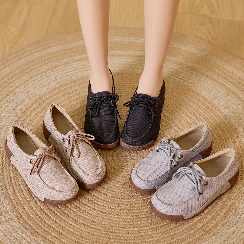 Women's Round Toe Platform Moc - Women'S Shoes For Fall recension och pris