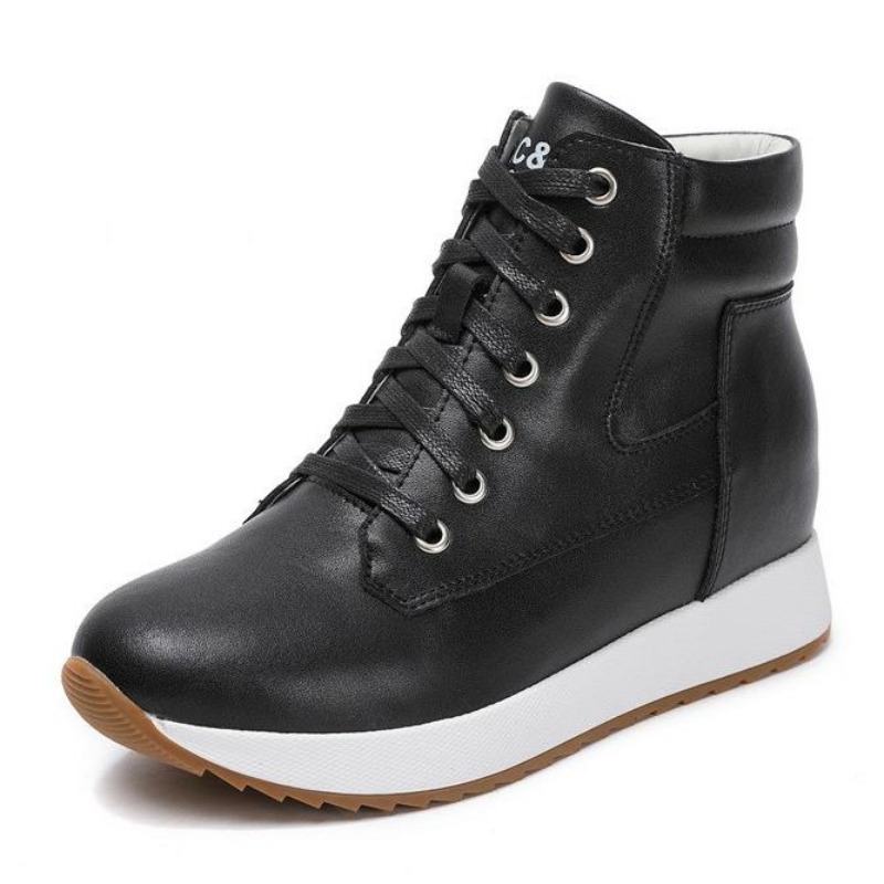 7CM Genuine Leather Women Ankl - Wedge Heeled Sneaker recension och pris
