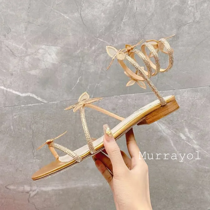 Snake Shaped Elastic Strap San - Women'S Shoes In Size 12 recension och pris