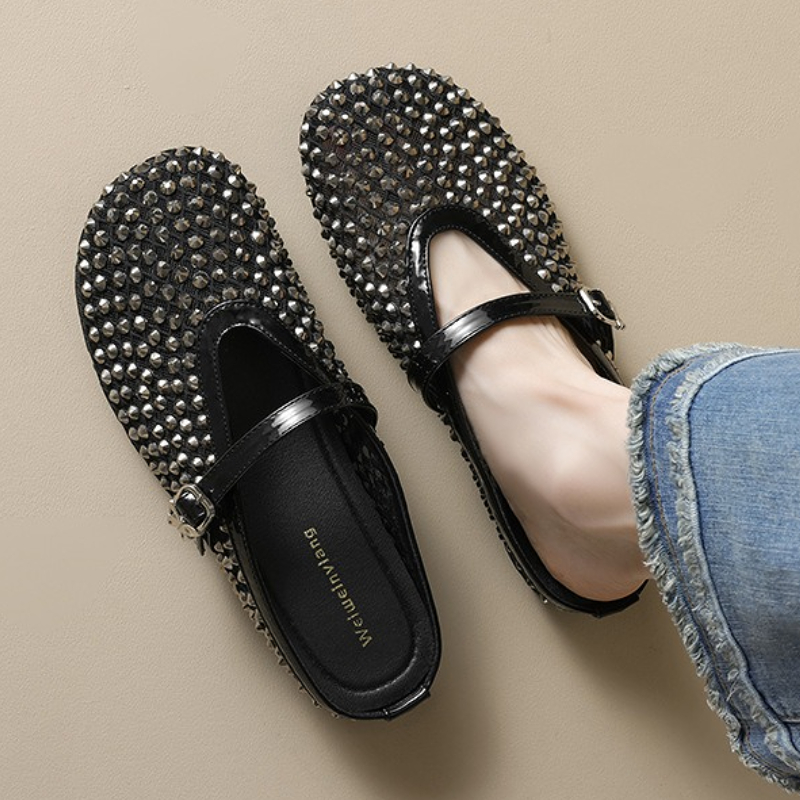 Mesh Rhinestone Brand Slippers - Rhinestone Sandal Women recension och pris