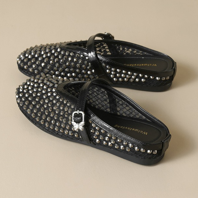 Mesh Rhinestone Brand Slippers - Rhinestone Sandal Women recension och pris