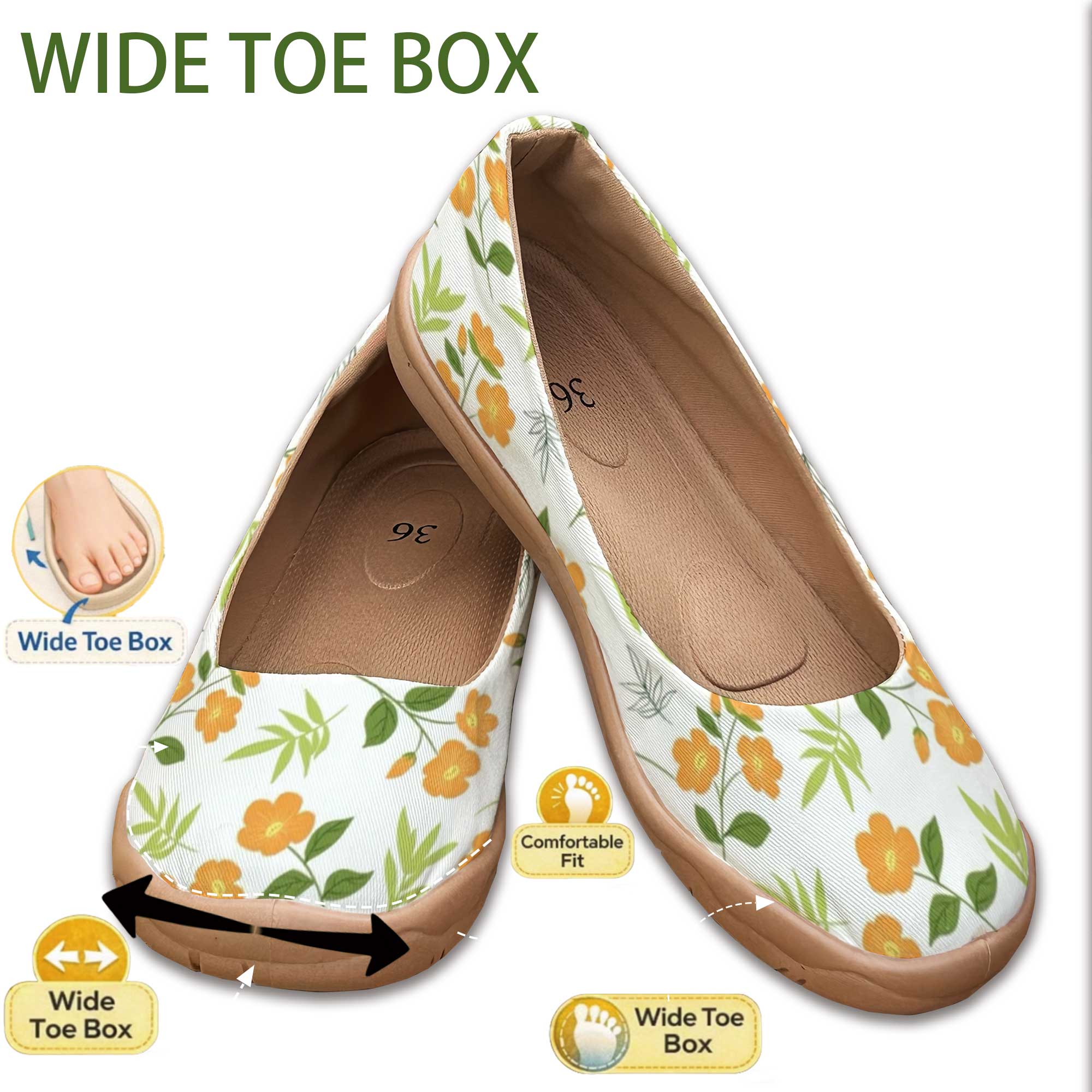 Good News for Wide Feet! Wide- - Women'S Shoes For Wide Feet recension och pris