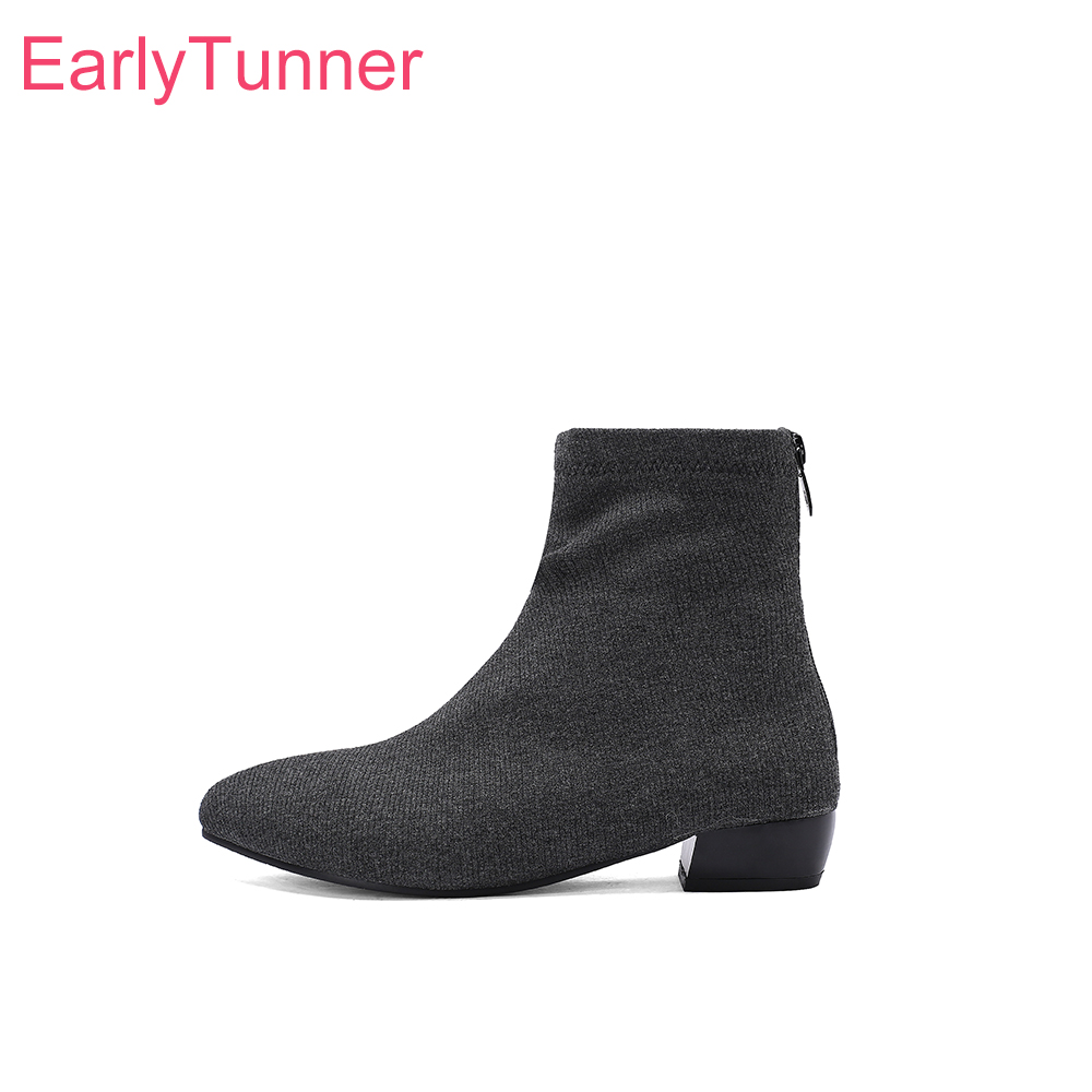  Autumn New Fashion Grey Rose  - Women'S Shoes In Size 12 recension och pris