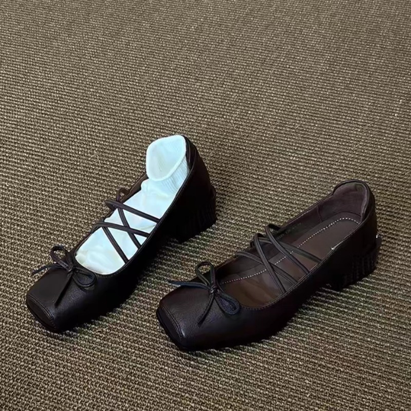 Single Shoes Fashion New Squar - Women'S Shoes In Size 12 recension och pris