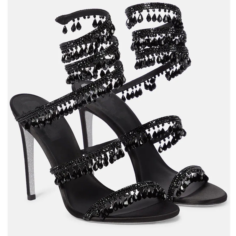 2026 Women's High Heels New Rh - Rhinestone Sandal Women recension och pris