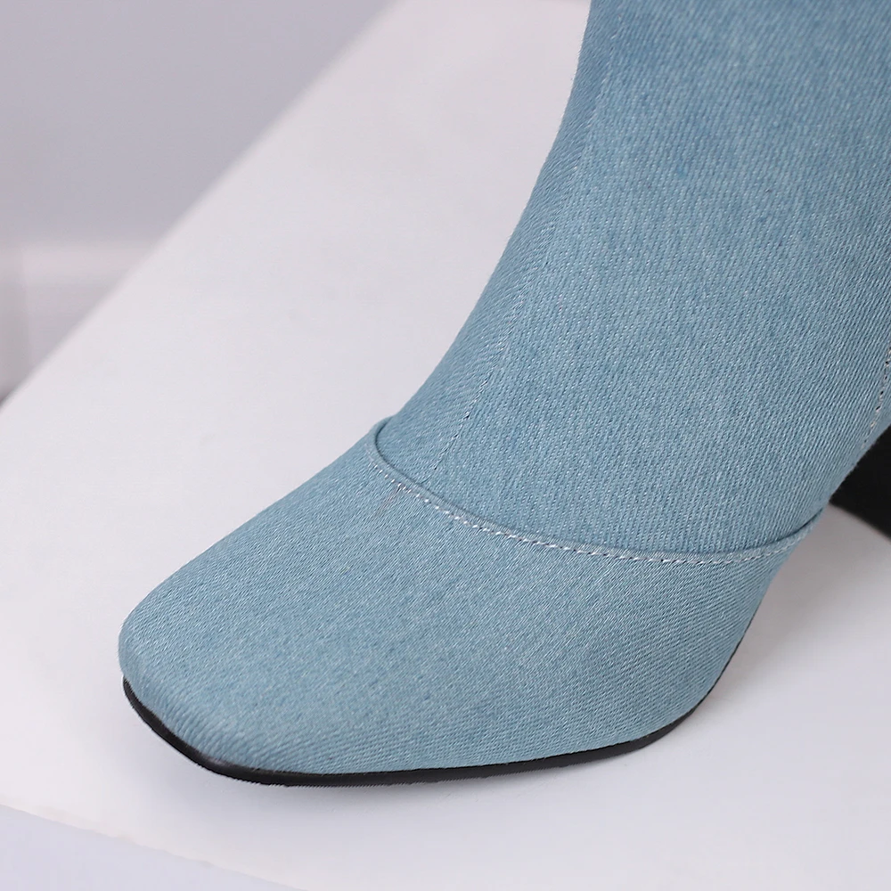 New Winter Black Blue Women Kn - Women'S Shoes In Size 12 recension och pris