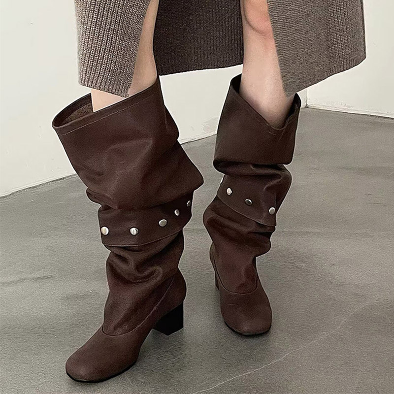 New Women Knee High Heels Boot - Women'S Shoes In Size 12 recension och pris