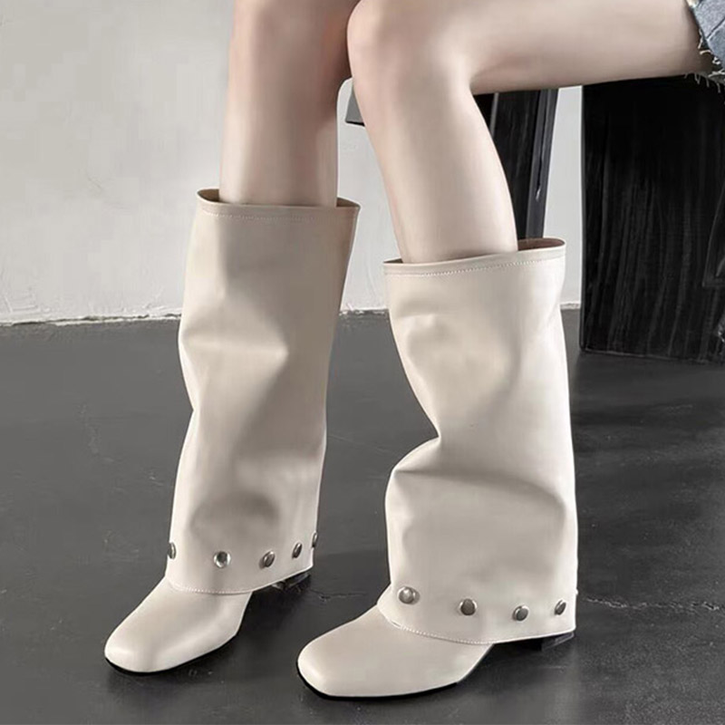 New Women Knee High Heels Boot - Women'S Shoes In Size 12 recension och pris