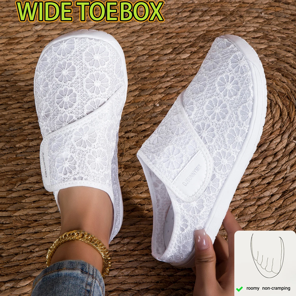 DJSUNNYMIX Summer Casual Ortho - Women'S Shoes For Wide Feet recension och pris