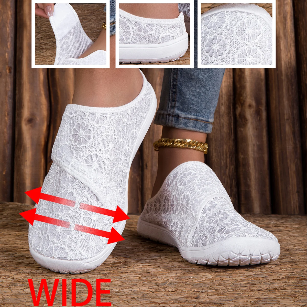 DJSUNNYMIX Summer Casual Ortho - Women'S Shoes For Wide Feet recension och pris