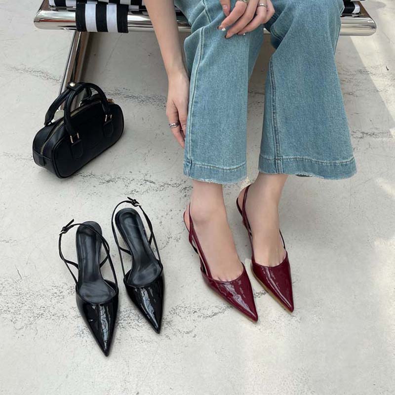 Burgundy High Heels Women Poin - Women'S Shoes Burgundy recension och pris