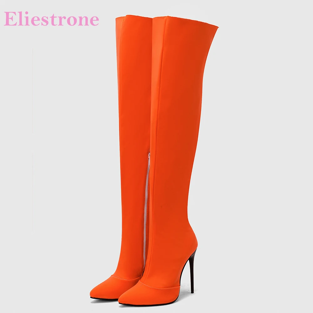 New Winter Glamour Orange Yell - Women'S Shoes In Size 12 recension och pris