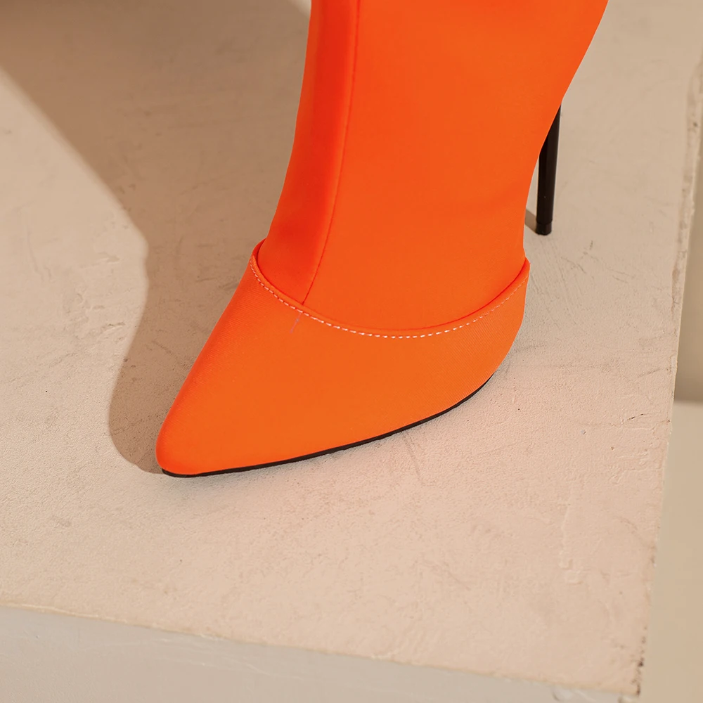 New Winter Glamour Orange Yell - Women'S Shoes In Size 12 recension och pris