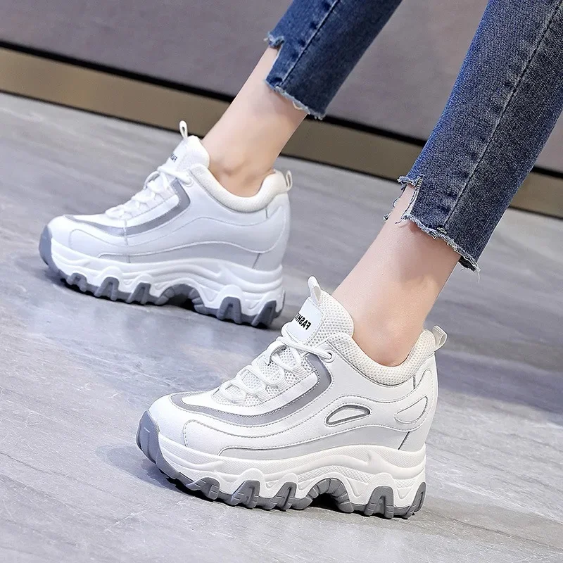 9CM Genuine Leather Platform W - Wedge Heeled Sneaker recension och pris