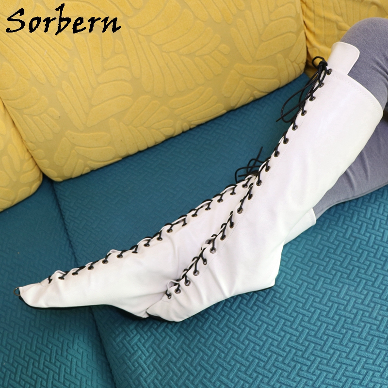 Sorbern White Ballet Heelless  - Women'S Shoes Vegan recension och pris
