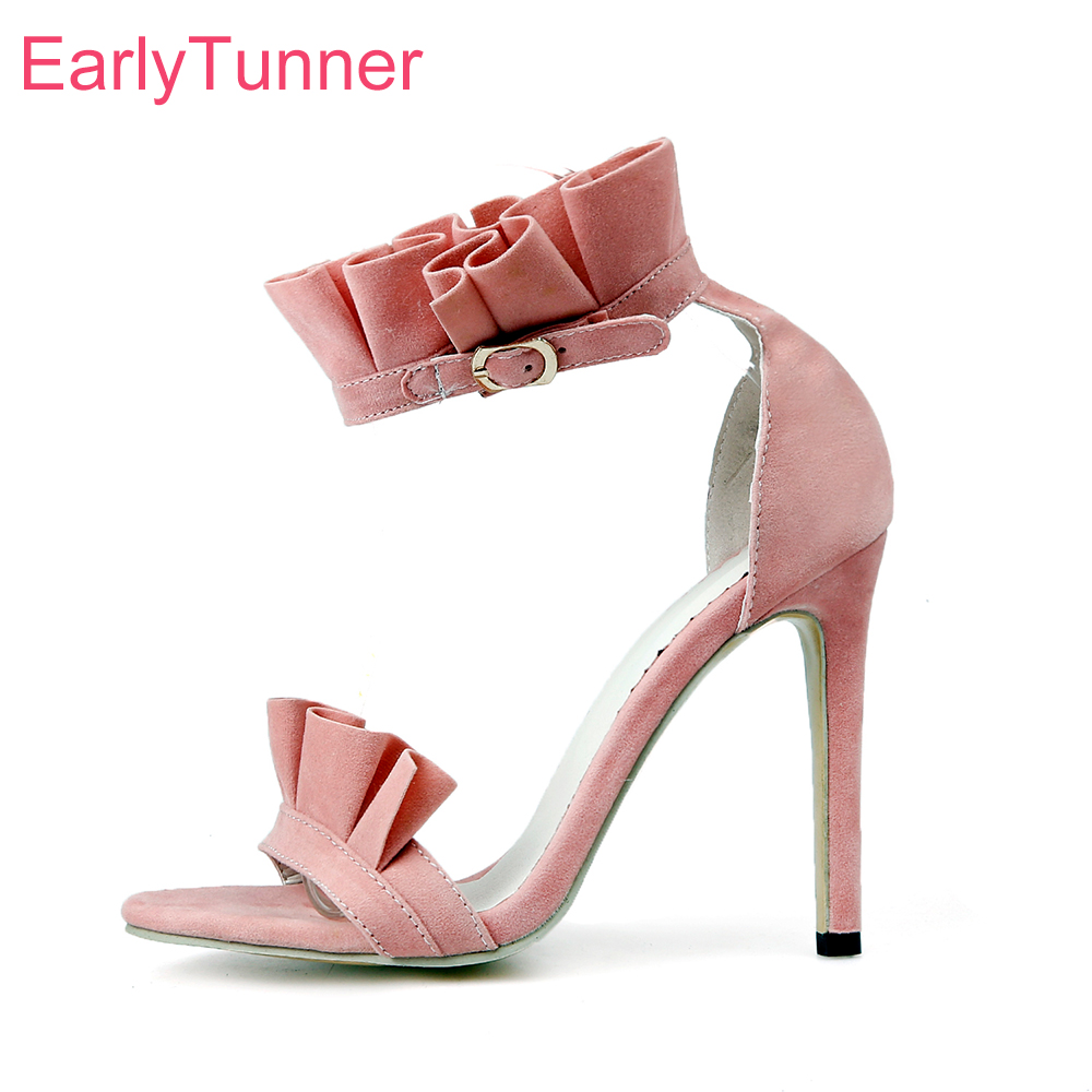 Summer New Pink Fashion Black  - Women'S Shoes In Size 12 recension och pris