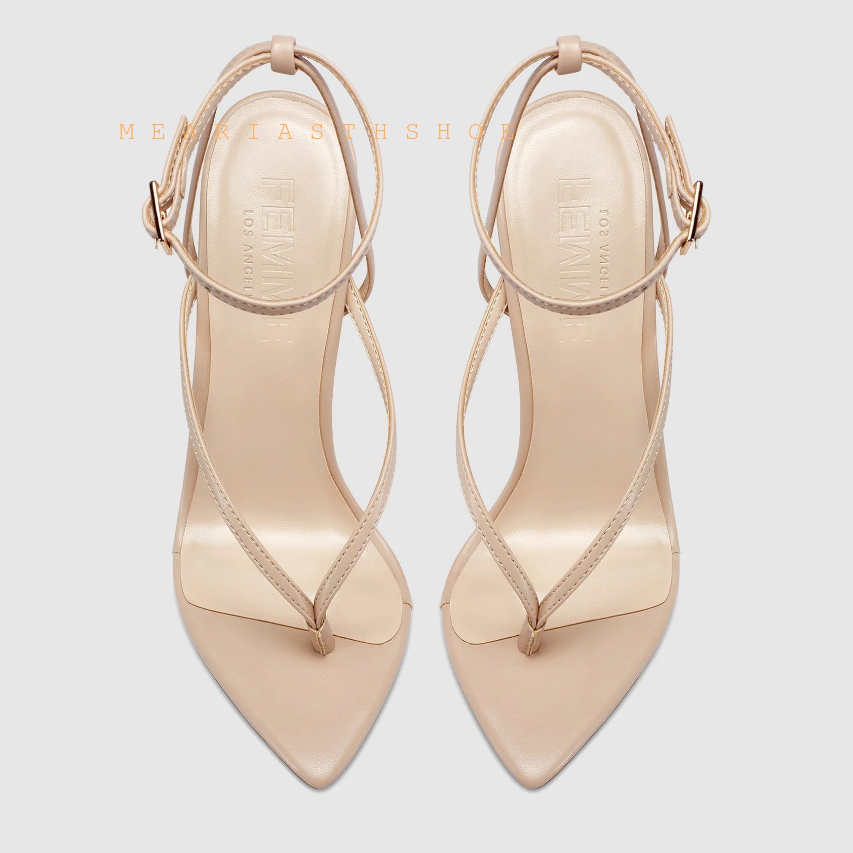 Beige Black Cross Straps Flip- - Women Shoes Black recension och pris