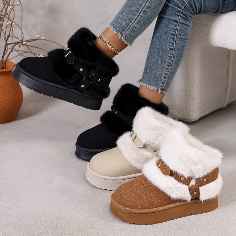 Plush Snow Boots Women's 2026  - Women'S Shoes In Size 12 recension och pris