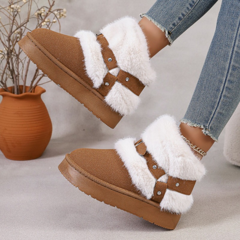 Plush Snow Boots Women's 2026  - Women'S Shoes In Size 12 recension och pris