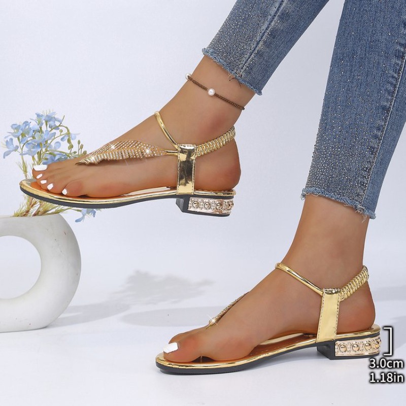 2026 New Women Sandals Fashion - Rhinestone Sandal Women recension och pris