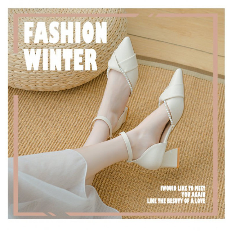 Pearl Ankle Strap High Heels 2 - Women'S Shoes For Wide Feet recension och pris
