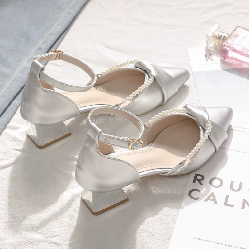Pearl Ankle Strap High Heels 2 - Women'S Shoes For Wide Feet recension och pris