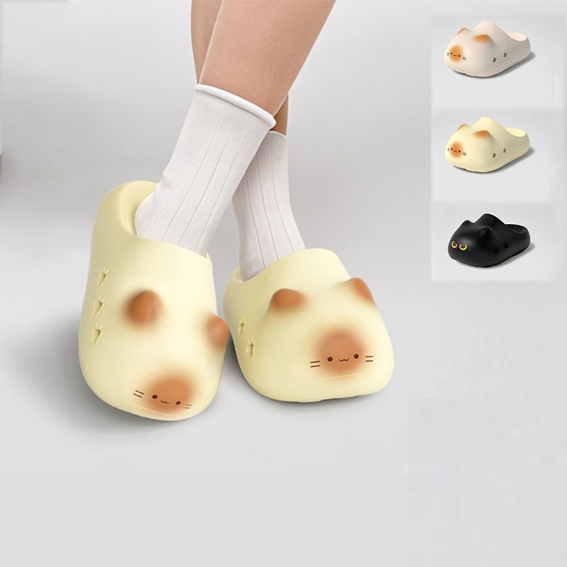 New creative black cat slipper - Women Shoes Black recension och pris