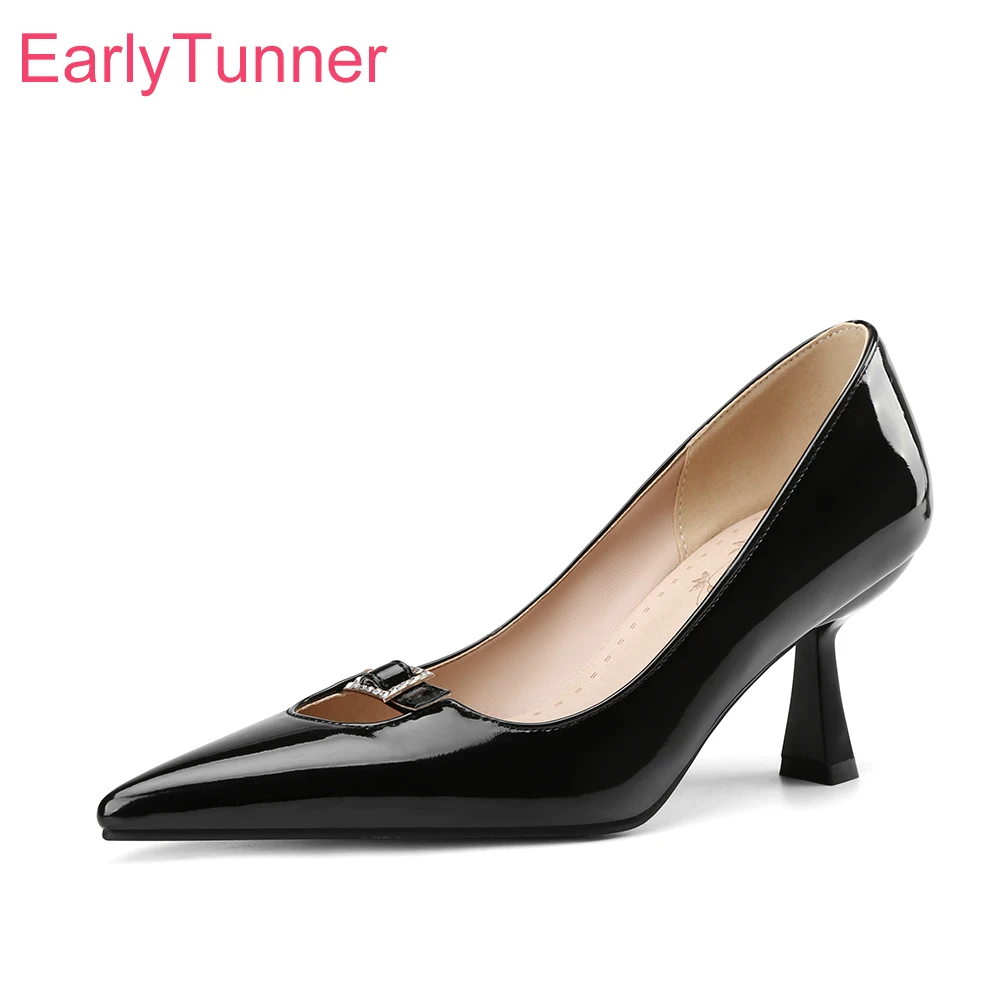 Spring New Mature Black Wine R - Women'S Shoes In Size 12 recension och pris