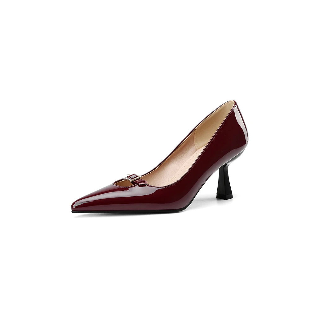 Spring New Mature Black Wine R - Women'S Shoes In Size 12 recension och pris