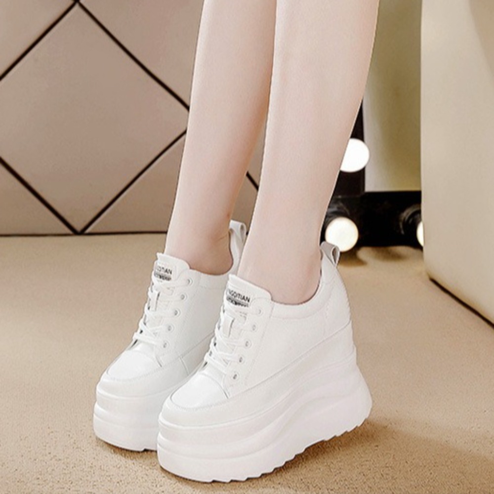 Casual Sneakers Women's Spring - Wedge Heeled Sneaker recension och pris