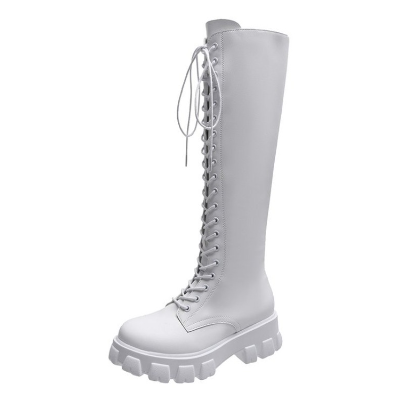 Women Knee High Boots Lace Up  - Women'S Shoes For Fall recension och pris